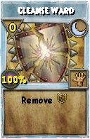 Wizard101 Moon spell card: Cleanse Ward, Spell ID 13608