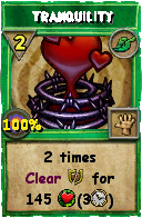 Wizard101 Life spell card: Tranquility, Spell ID 13629