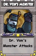Wizard101 School 16 spell card: Dr. Von's Monster, Spell ID 13717