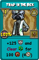 Wizard101 Myth spell card: Trap in the Box, Spell ID 13837