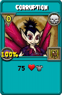 Wizard101 Death spell card: Corruption, Spell ID 13840