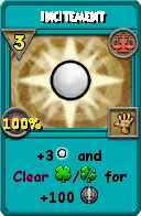 Wizard101 Balance spell card: Incitement, Spell ID 13874