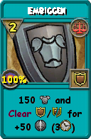 Wizard101 Balance spell card: Embiggen, Spell ID 13876