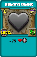 Wizard101 Storm spell card: Negative Charge, Spell ID 13882
