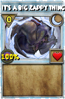Wizard101 Moon spell card: it's a big zappy thing, Spell ID 13952