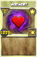 Wizard101 Star spell card: Acrimony, Spell ID 13705