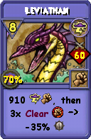 Wizard101 Storm spell card: Leviathan, Spell ID 13813
