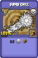 Wizard101 Death spell card: Super Chill, Spell ID 14008