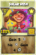 Wizard101 Star spell card: Sugar Rush, Spell ID 14044