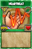 Wizard101 Life spell card: Heartbeat, Spell ID 14082
