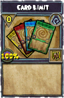 Wizard101 Shadow spell card: Card Limit, Spell ID 14145