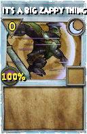 Wizard101 Moon spell card: it's a big zappy thing, Spell ID 14148