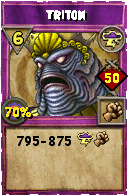 Wizard101 Storm spell card: Triton, Spell ID 14198