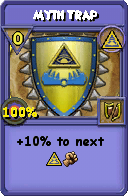Wizard101 Myth spell card: Myth Trap, Spell ID 14342
