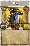 Wizard101 Balance spell card: Ra, Spell ID 14366