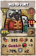Wizard101 Balance spell card: Nested Fury, Spell ID 14567
