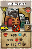 Wizard101 Balance spell card: Nested Fury, Spell ID 14574