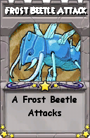 Wizard101 School 16 spell card: Frost Beetle Attack, Spell ID 14595
