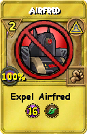 Wizard101 Myth spell card: Airfred, Spell ID 14625