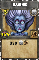 Wizard101 Death spell card: Banshee, Spell ID 14661