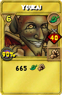 Wizard101 Life spell card: Youkai, Spell ID 14686