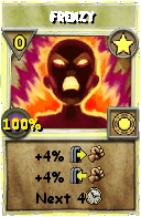 Wizard101 Star spell card: Frenzy, Spell ID 14731
