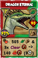 Wizard101 Life spell card: Dragon Eternal, Spell ID 14774