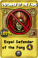 Wizard101 Myth spell card: Defender of the Fang, Spell ID 14856