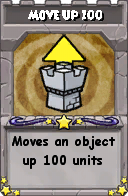 Wizard101 School 16 spell card: Move Up 100, Spell ID 14870