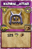 Wizard101 Storm spell card: Natural_Attack, Spell ID 14891