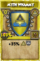 Wizard101 Myth spell card: Myth Whammy, Spell ID 14765