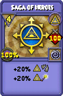Wizard101 Myth spell card: Saga of Heroes, Spell ID 14561