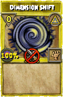 Wizard101 Myth spell card: Dimension Shift, Spell ID 15045