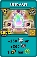 Wizard101 Myth spell card: Hold Fast, Spell ID 15155