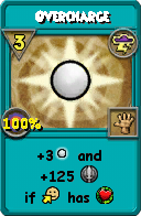 Wizard101 Storm spell card: Overcharge, Spell ID 15167
