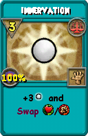 Wizard101 Balance spell card: Innervation, Spell ID 15180