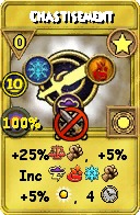 Wizard101 Star spell card: Chastisement, Spell ID 15190