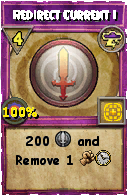 Wizard101 Storm spell card: Redirect Current I, Spell ID 15199
