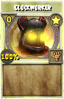 Wizard101 Star spell card: Clockworker, Spell ID 15254