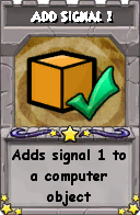 Wizard101 School 16 spell card: Add Signal 1, Spell ID 15313