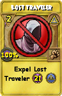 Wizard101 Myth spell card: Lost Traveler, Spell ID 15372