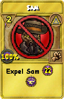 Wizard101 Myth spell card: Sam, Spell ID 15376