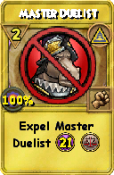 Wizard101 Myth spell card: Master Duelist, Spell ID 15378
