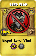 Wizard101 Myth spell card: Lord Vlad, Spell ID 15426