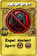 Wizard101 Myth spell card: Ancient Spirit, Spell ID 15429