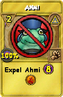 Wizard101 Myth spell card: Ahmi, Spell ID 15442