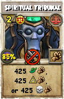 Wizard101 Balance spell card: Spiritual Tribunal, Spell ID 15501