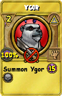 Wizard101 Myth spell card: Ygor, Spell ID 15534