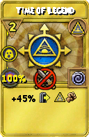 Wizard101 Myth spell card: Time of Legend, Spell ID 15630