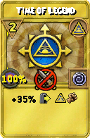 Wizard101 Myth spell card: Time of Legend, Spell ID 15633